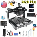 Usa Mini Cnc Router 3020 Plus 500W Cutting Milling Engraver MACHINE+15W Laser. Fixed Price $408.00.