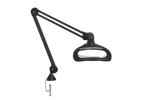 WAL025973 Luxo Wave Led-esd Magnifier, 45" Arm, 5-D Lens & Edge Clamp, Black. Fixed Price $787.03.
