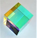 Optical Glass Crystal Cube Rbg Dispersion Prism Light Spectrum Physics Art 22MM. Fixed Price $14.31.