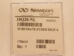 Newport 10Q20-NL 25.4MM Fused Silica Substrate Wedged Optical Window, Uncoated. Fixed Price $69.99.