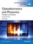 Optoelectronics & Photonics: Principles Practices: International Edition 2ND. Fixed Price $178.67.