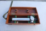 Vtg Brunson Model 850 Line Alignment Telescope Optical Tooling W/ Case. Fixed Price $1050.99.