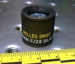 Melles Griot 01LAS001 Mounted Air Spaced Triplet Lens Fl 30MM 2.8 New In Box. Fixed Price $25.00.