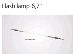 Trumpf Flash Lamp 6.7 Inch - Laser Pump Source Material No. 0773787 New. Fixed Price $175.00.