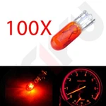 100PCS Yellow T5/74 Halogen Lights Dashboard Mini-wedge Bulbs For Honda. Fixed Price $11.99.