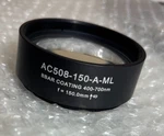 Thorlabs AC508-150-A-ML F=150 Mm, 2" Achromatic Doublet, SM2-THREADED Mount, Ar. Fixed Price $119.00.