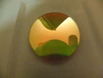 Mid Infrared Lens - Zinc Selenide Bbar Coated 4.88" Fl 1.5" Dia.. Fixed Price $79.00.