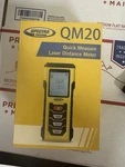Spectra Precision QM20 Laser Distance Measurer Lcd Display Yellow Black. Fixed Price $85.00.