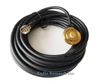 Hole Antenna Mount Nmo Solid Center LMR195 Mini-uhf Motorola Mobile Radio BR362. Fixed Price $22.00.
