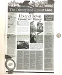 Disneyland Resort Line Up Downtown January 12, 2001 Cast. Fixed Price $12.00.