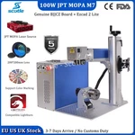 Jpt 100W Mopa M7 Fiber Laser Marking Metal Engraving Machine 200*200MM & Rotary. Fixed Price $2621.99.
