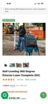 Bosch Gll 150 Eck 360 Exterior Laser Kit With LR3 Receiver - Tested Working. Fixed Price $225.00.