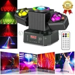 Ktv Laser Rgbw Led Moving Head Disco Stage Lighting Beam DMX512 Party Dj. Fixed Price $44.89.