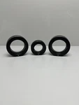 Optosigma Fixed Lens Holders, (2) 60MM, (1) 40MM Optics. Fixed Price $95.00.
