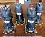Lot Set Of 4 Newport Shock Mount Adjustable Vibration Isolation Pneumatic Legs. Fixed Price $399.99.