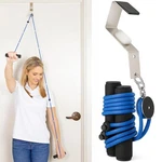 Vive Shoulder Pulley For Physical Therapy - Rotator Metal Door Anchor, Blue. Fixed Price $21.32.