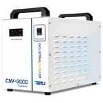 CW-3000 Water Chiller For CO2 Laser Engraving & Cutting, 9L Tank, 10L/MIN. Fixed Price $249.99.