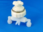 Entegris Fluoroware 201-33 Manual Pvc Diaphragm Valve 905650 Inc Vat. Fixed Price $35.61.