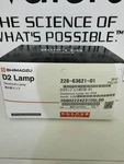 Shimadzu 228-63621-02 D2 Deuterium Lamp New With Warranty. Fixed Price $980.00.