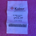 Dupont Kalrez, O-ring AS568A K#014, Compound 4079, Perfluoroelastomer. Fixed Price $15.00.