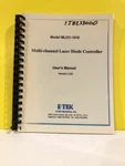 Etek Model MLDC-1016 Multi-channel Laser Diode Controller User's Manual. Fixed Price $39.99.