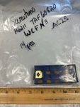 (14 Pcs) Sumitomo WCFN3 Grade: AC25 Carbide Inserts H6211 TAF60820. Fixed Price $119.99.