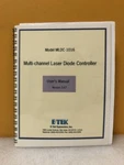 Etek MLDC-1016 Multi-channel Laser Diode Controller User's Manual. Fixed Price $49.99.