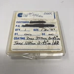 Cvi 1" Window 1/4" Thk F=inf 30DEG 532NM 1064NM Coating Rmax 355NM. Fixed Price $65.20.