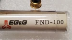 Eg&g FND-100 Ultra Fast Photodiode 1NS Rise/fall Time 5.1MM Area Gold TO-5. Fixed Price $99.00.