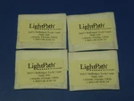 Lot Of 4 New Lightpath Gradium GPX-5-5-DB3 Aspheric Lens 1310/1550NM. Fixed Price $99.00.