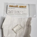 Melles Griot 01LQC011 Optical Glass Convex Lens Uv Cyn 25MM 15MM -19FL Rect. Fixed Price $79.79.