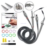 2XFOR Bnc Oscilloscope Kit P6100 100MHZ 1X 10X Precision Clip Probes. Fixed Price $12.99.