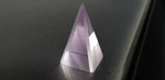 Yag 34 Cts Laser Sharp Faceted Pyramid Yttrium Aluminium Garnet Synthetic. Fixed Price $225.00.