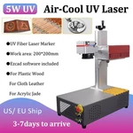 Crs 5W Uv Laser Marking Engraver Machine Air Cooling Ezcad F Metal Wood Crystal. Fixed Price $1999.00.