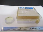 Optical Cvi Flat Coated Infrared Lens Laser Optics Pictured &W2-B-12. Fixed Price $29.00.