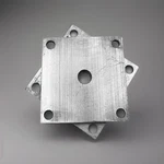 Aluminum Plates 1/4 X3 Set Of 2 Pre-drilled 5 Hole Base Bracket. Fixed Price $23.99.