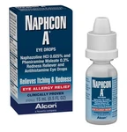 Alcon Naphcon Eye Drops Itching & Redness Reliever Antihistamine Sterile 0.5OZ. Fixed Price $18.28.