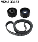 V-ribbed Belt Set Skf Vkma 33163 Fits Citroen Fiat Peugeot Toyota 206 Van. Fixed Price $86.83.