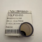 Newport Bandpass Filter 10LF10-905 , 905NM Fwhm 65% 25.4MM Dia. Fixed Price $65.00.