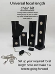 Universal Laser Engraver Focal Chain Kit Easy 2 Attachment Stick Eliminate. Fixed Price $30.00.