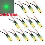 3/6/9/12PCS 515NM 520NM 5MW Mini Green Laser Light Diode Dot Module. Fixed Price $21.99.