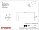 Edmund Optics 37025 10MW 405NM Violet Alignment Laser Diode Module. Fixed Price $152.40.