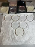 Lot Of 11 X3/8 Optical Laser Lenses Variety Coatings 2037. Fixed Price $99.99.