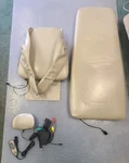 Belmont BEL-50 Dental Exam Chair Upholstery And Heat Massage Set Light Tan. Fixed Price $599.99.