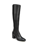 Franco Sarto Z111122 Womens Black Faux Leather Tribute Tall Boots Size 9. Fixed Price $123.50.
