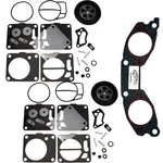 Yamaha Dual Mikuni Carburetor Rebuild Kit & Base Gasket Wave Raider Venture 700. Fixed Price $39.95.