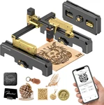 T1 Foldable Laser Engraver 3000MW With App Control, Riser & Protective Casing,. Fixed Price $201.08.