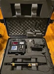 Hughes Palomar 2100A Ultrasonic Monitor Test Kit W Melles Griot Laser 3222H-C-66. Fixed Price $220.00.