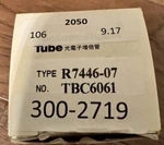 Hamamatsu Photomultiplier Tube R7446-07 TBC6061. Fixed Price $150.00.