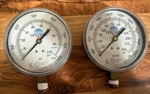 Central 250 Psi Pressure Water/air Gauge 4". Fixed Price $16.00.